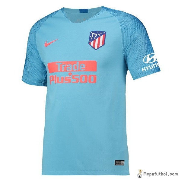 Camiseta Atlético Madrid Replica Segunda Ropa 2018/19 Azul